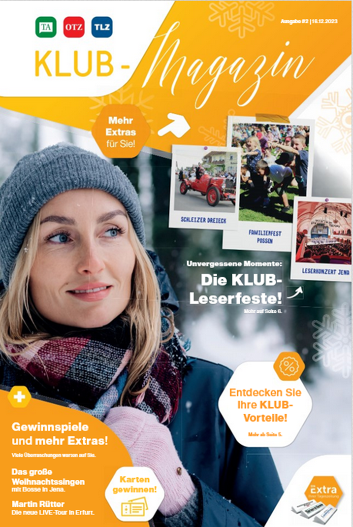 Das KLUB-Magazin (Umschlag)